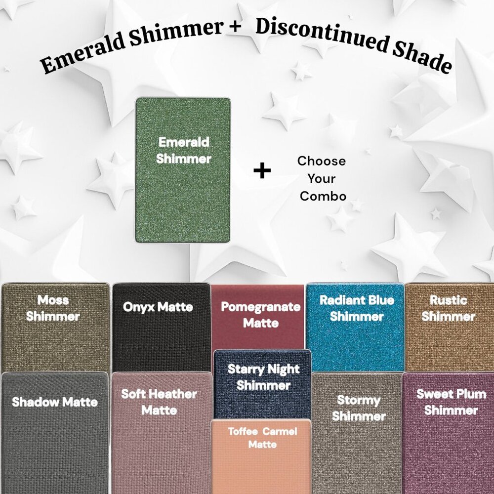 Emerald Shimmer Eye Shadow - Bundle 2 - Discontinued Mary Kay Shades